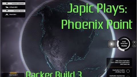 Phoenix Point - Backer Beta 3 - Come see how the game is shaping up - Now with Geoscape!
