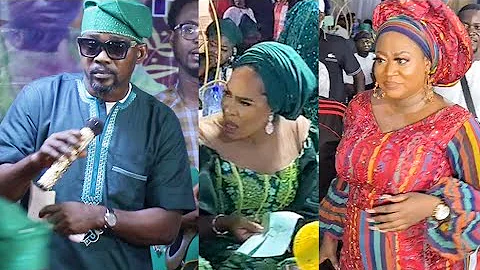 Akin Olaiya,Sikiratu, Dayo,Faithia Williams, Enjoying Themselves.Pasuma Steal D Show With His Dance