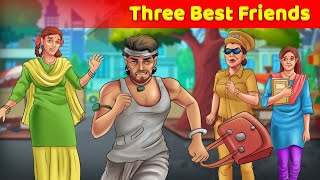 Three Best Friends | English Moral Stories |  Learn English | English Stories@Animated_Stories