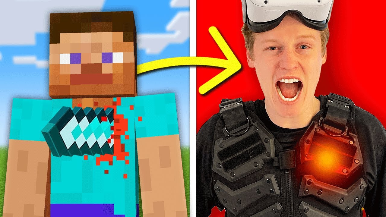 If I Hurt My Friend In Minecraft It Hurts in Real Life