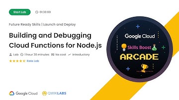 Building and Debugging Cloud Functions for Node.js | #GSP880 | #qwiklabs #arcade #arcadegames