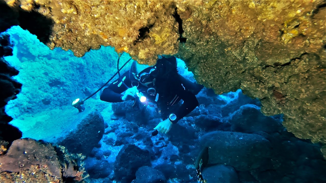 Buceo en La Caleta, Playa Chica 02-01-2022