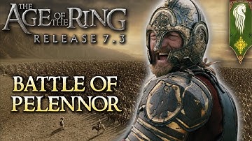 Age of the Ring mod 7.3 | The Battle of Pelennor Fields | Custom mission map!