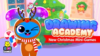 Drawing Academy | Meet New Christmas Mini-Games | Fun Drawing Games For Kids screenshot 3