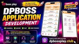 DPboss Play Application | Matka Application Development | DPboss Admin Panel screenshot 4