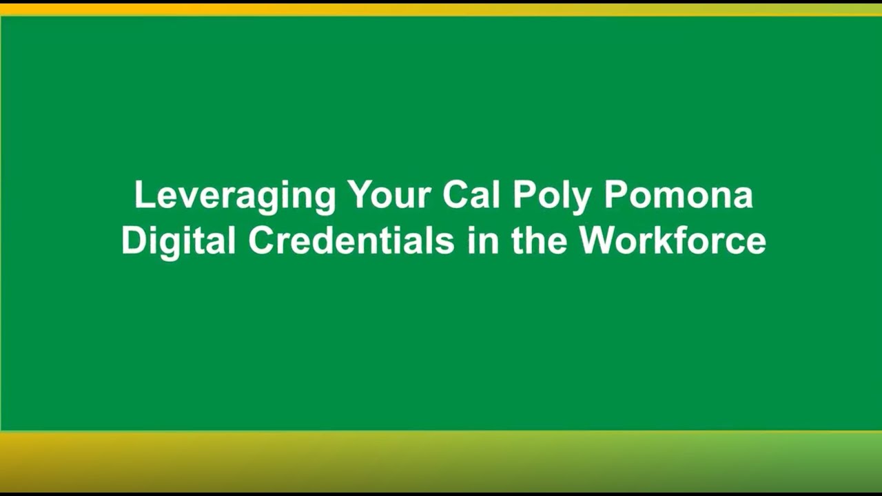 Digital Credentials in the Workforce - YouTube