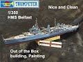 HMS Belfast 1/350 Trumpeter I: Out of the box