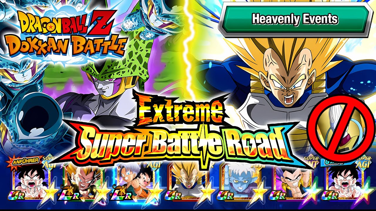 LEVEL 78: Heavenly Events - EXTREME SUPER BATTLE ROAD - DBZ: Dokkan Battle | 4K 60FPS