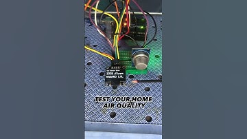 Test Your Home Air quality 😱💨#arduino #mq2 #gassensor #diy #electronics #trending #gasmq2