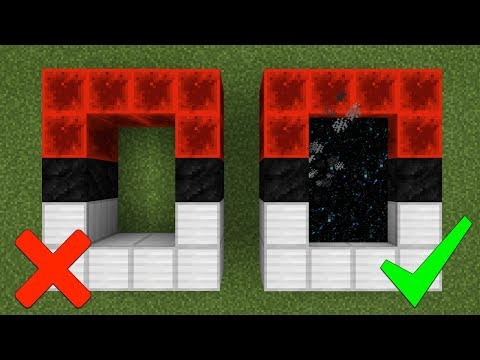 MCPE: How To Make a Portal to the Pokémon Go Dimension