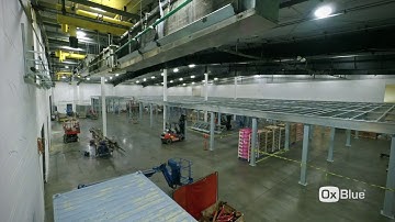Time Lapse: Work Platform Adds 18,000 sq. ft. for Conveyor Sortation Platform