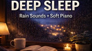 DEEP SLEEP Tonight 🌧️ Rain Sounds + Soft Piano screenshot 5