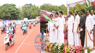 TN CM M.K.Stalin inaugurates Vanavil Mandram for govt students in Tiruchy