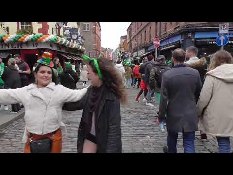temple bar st patricks day decorations