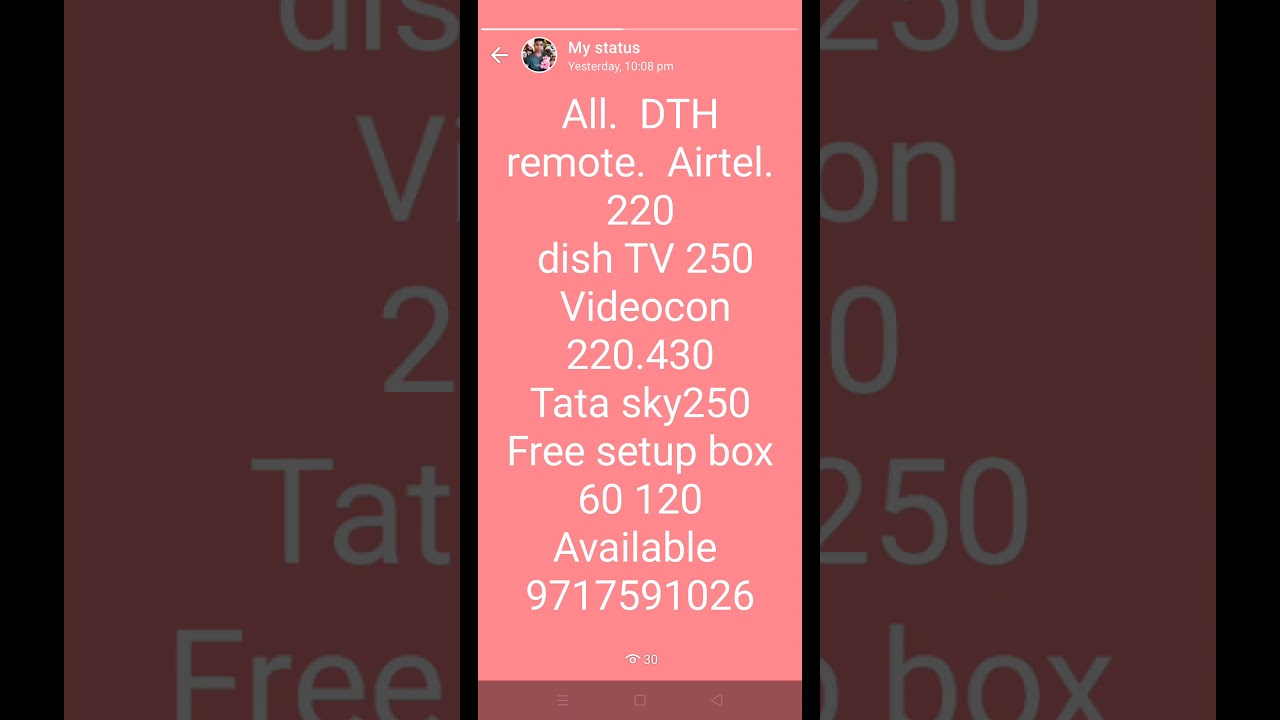 Dish TV mobile number YouTube