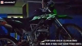 Story wa motor KLX di cuci bikin baper!!!