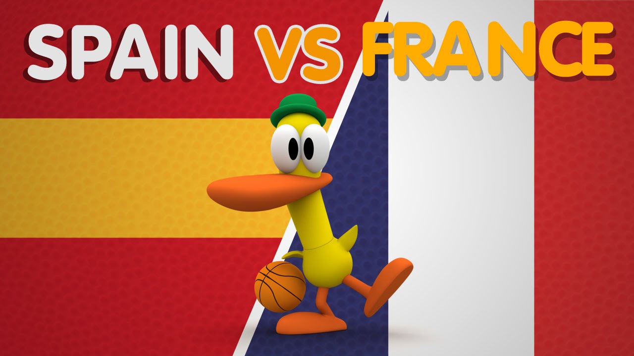 Pocoyo Basketball Worldcup: FRANCE vs SPAIN 3ds