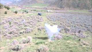 White Lightning targets with Phantom 4