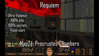 Doom II: Requiem - Map24: Procrustes Chambers (Ultra-Violence 100%)