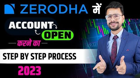 How To Open Demat Account in Zerodha | Zerodha Account Opening | Open Account in Zerodha #zerodha