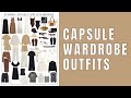 SUMMER CAPSULE WARDROBE OUTFITS - what to wear in summer / to airport / on holiday