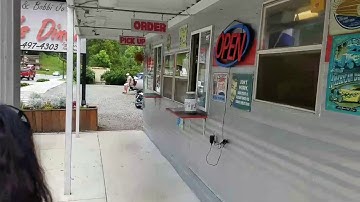 Cherokee North Carolina Roadside Burger Stand and Gem Mine