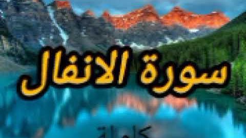 سورة الأنفال كاملة ، تلاوة هادئة و مريحة نسأل الله التوفيق 🤲🏻♥️ #اكسبلور #المصحف 