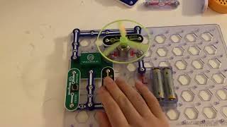 Snap Circuits Junior Select: Multi Speed Light Fan