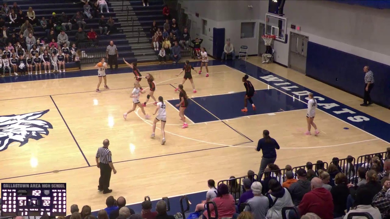 Dallastown High vs Central York High School Girls' Varsity Basketball