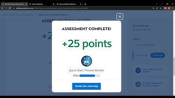 Salesforce Trailhead - Add Your Process Action