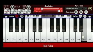 (Für Elise of Ludwig Van Beethoven) in Mobile Real Piano App screenshot 5