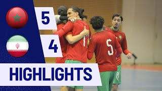 Morocco 5 - 4 Iran - International Futsal Tournament 2024