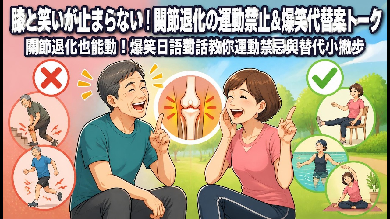 Stay Active Even with Joint Degeneration! Hilarious Japanese