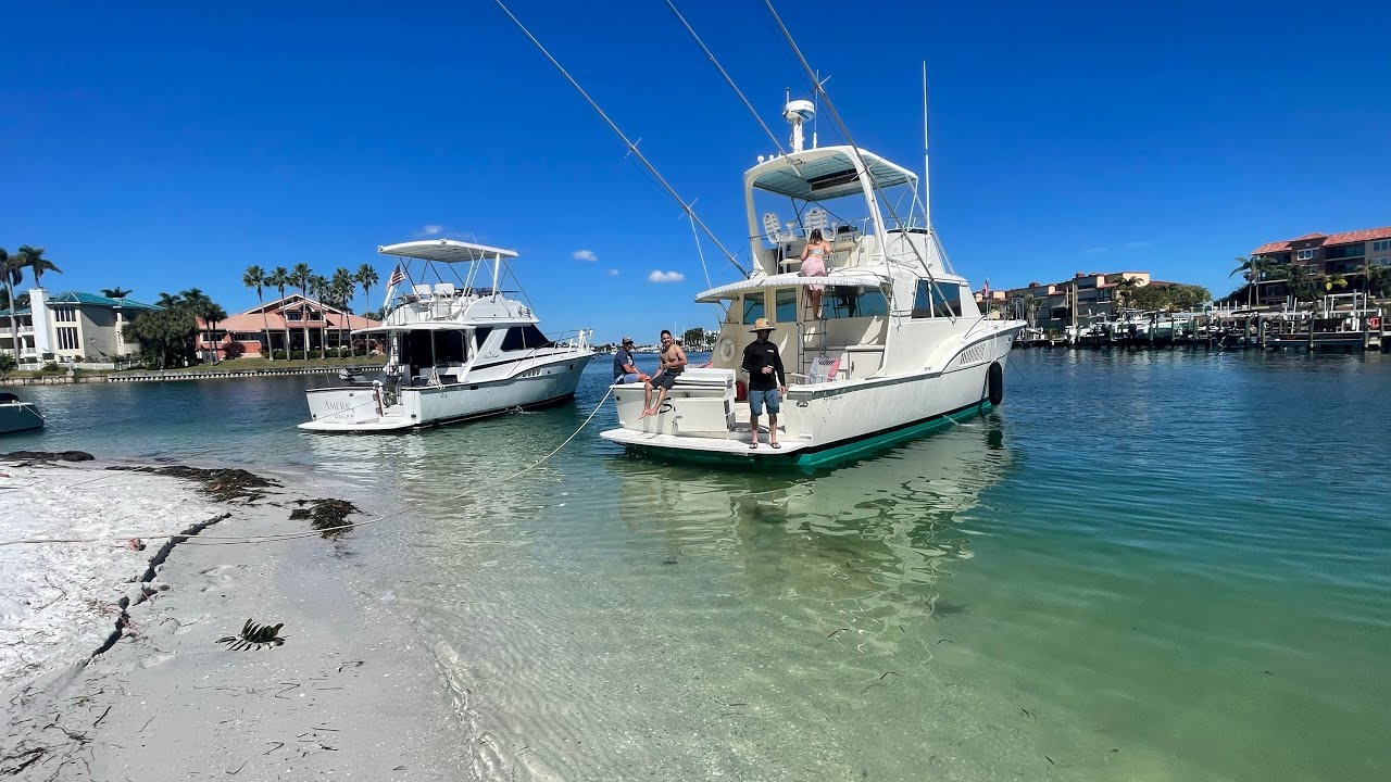 How to Anchor Your Boat at the Beach or Sandbar 