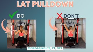 [LAT PULLDOWN] Upper Body Strength Exercise | Form, Variations, Equipment, & Common Mistakes