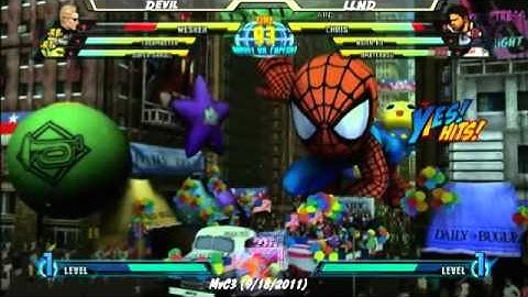 FFA MvC3 Round Robin(9-18-11)Devil vs LLND (Tie break)