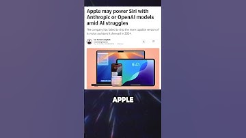 🍎 Should Apple Ditch Siri for ChatGPT? 🤖 #apple #siri