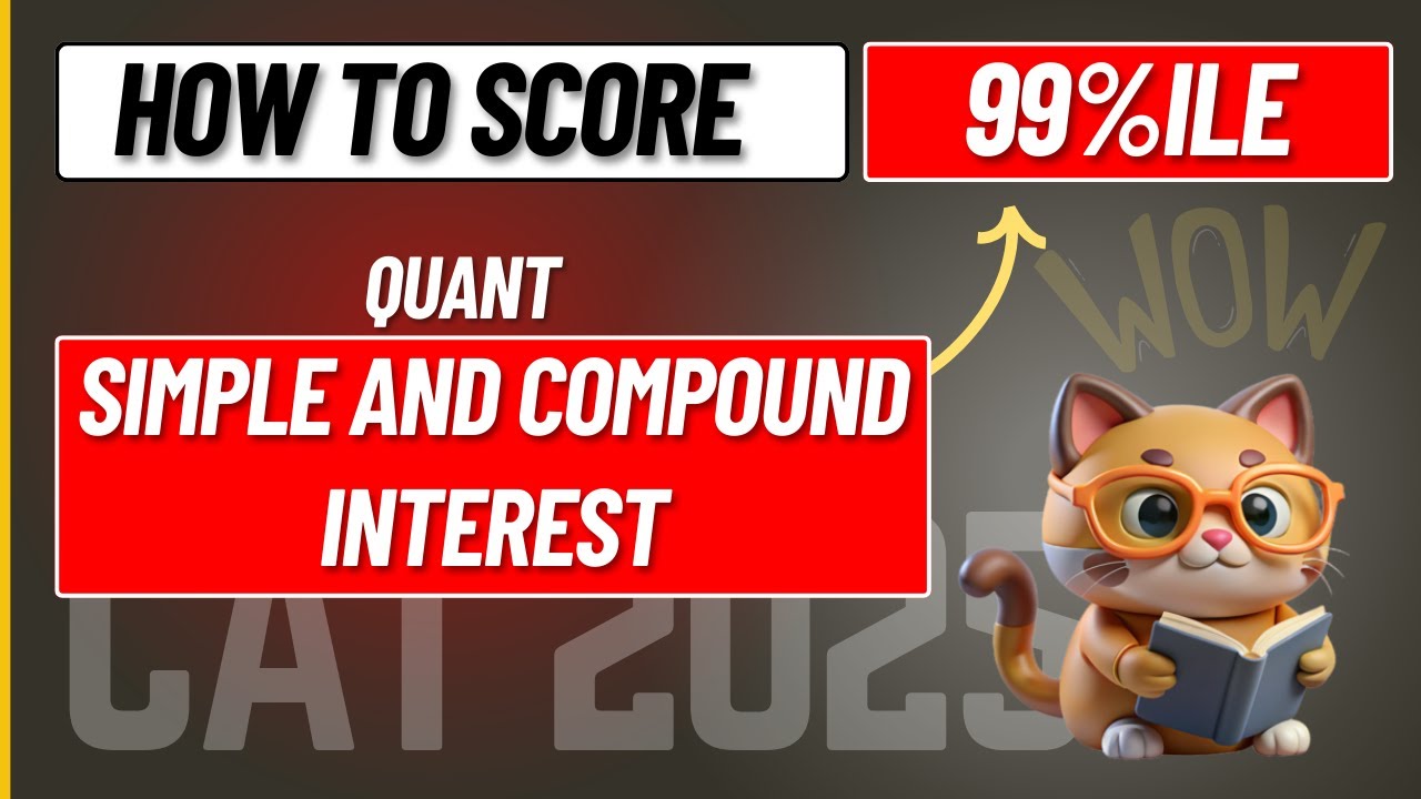 Simple and Compound Interest | Lesson 2 | How to Score 99 Percentile in ...