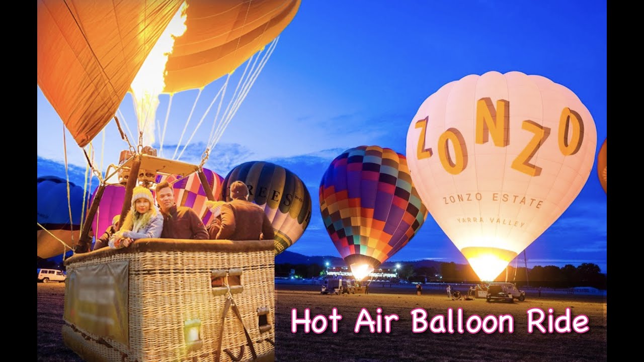 HOT AIR BALLOON RIDE 2021 | Melbourne | Australia  