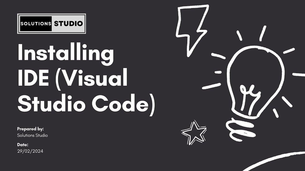 Ep. 5 | Installing IDE (Visual Studio Code) | Python Visual Instruction ...
