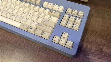 norbaforce mkii perrywinkle typing sounds