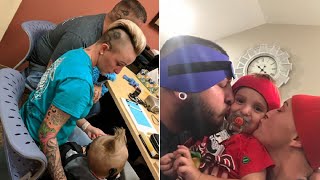 Parents Get Tattoos of Cochlear Implants So Their Son Won't Feel Different