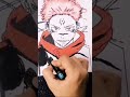 ✨️Hand drawn anime art 🎨 Sukuna sketch made with love ❤️ Rate this drawing from 1-10 💫 #anime #sukun