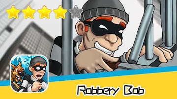 Robbery Bob HIGH RISE Level 13 Walkthrough Prison Bob Recommend index four stars