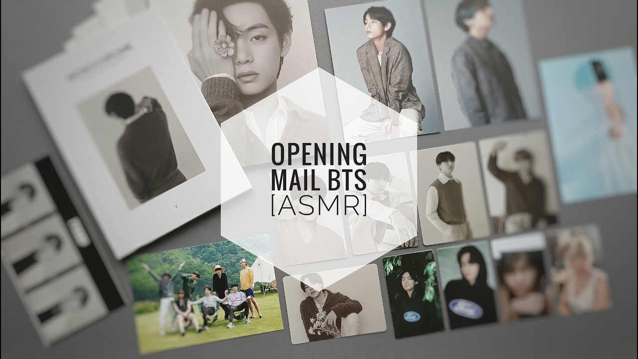 Opening Mail BTS [ASMR]