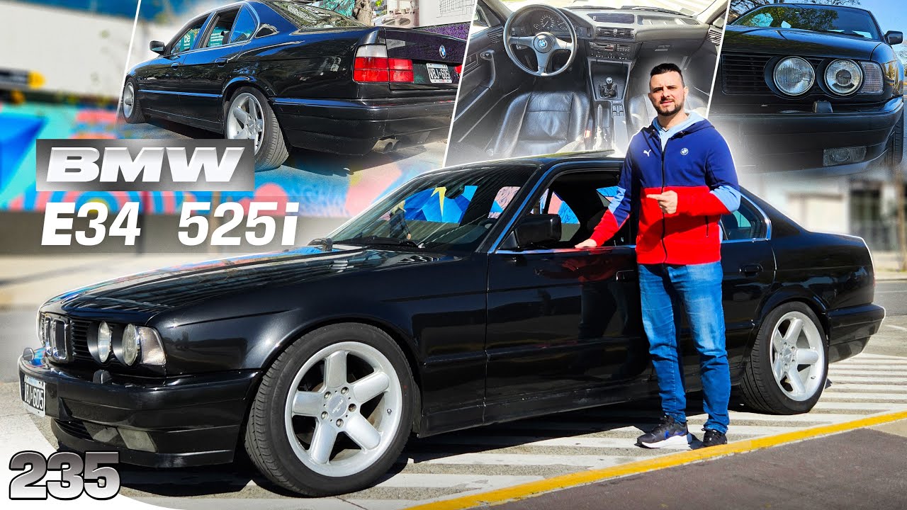 BMW E34 525i 🔹️ Un sedan CLASICO para COMPRARLO YA!