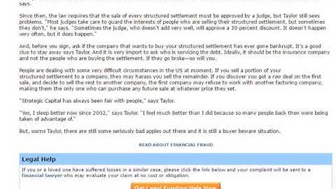 structured settlement sell