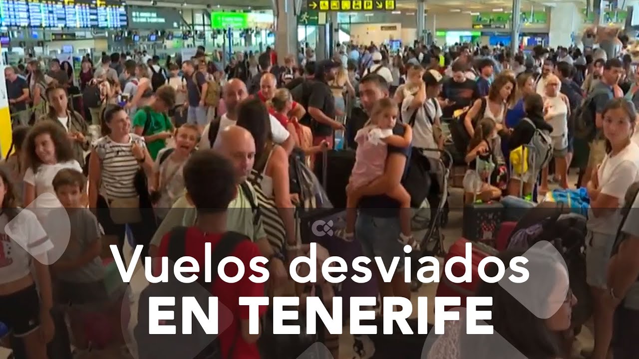 Desvían 16 vuelos de Tenerife Norte a Tenerife Sur por visibilidad reducida