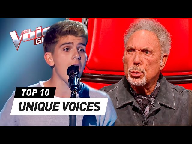 Unbelievable UNIQUE VOICES on The Voice class=