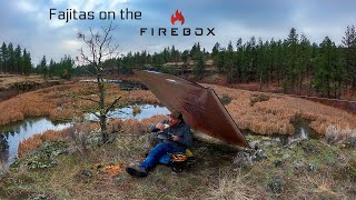 Hike And Cook Fajitas On The Firebox Stove + Geocache find!